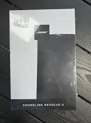 NEW - Bose SoundLink Revolve II Bluetooth Black Speaker - Wireless Rechargeable