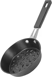 Happyyami Camping Charcoal Burner Pot Charcoal Lighting Tool for Outdoor Bbq Durable Material Safe Burning Stove for Camping and Fire Making