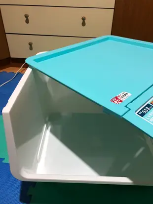 Keyway 前開式65L整理箱（藍）LV800-1 收納箱 衣櫃