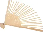 Angoily Japanese Folding Fan Frame Pram Element Kit Hand Held Cool Portable Fan for Travel Cartoon Fold up Fan Portable Fans Rechargeable Retro Style Paper Fan Adornments Bamboo