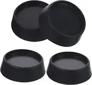 TEHAUX 4pcs Vibration Pads for Washing Machine Stabilization Durable Washer Feet Pads Noise Dampening Furniture Feet Protectors Heavy Duty Grips for Home Hotel Use