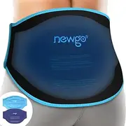 Ice Pack for Back Pain Relief, 2 Pack Back Ice Packs Belt for Injuries Reusable Gel Cold Pack Back Ice Wrap for Lower Lumbar, Sciatica Nerve Pain, Herniated Disc, Tailbone Pain