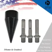 High Speed Firewood Drill Bit Wood Log Splitter Screw Cone Driver Farms 42