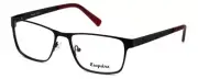 Calabria Esq 1502 Square Reading Glasses +7.00 Satin Black Men Women