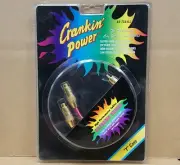 Crankin Power AS-TSA4LL 2 Female to 1 Male RCA Audio Y Adapter Cable NEW IN PKG