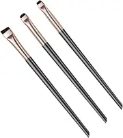 minkissy Travel-friendly Makeup Tools Eyeshadow Brush Angled Eyeliner Brow Brush Concealer for Occasions