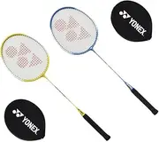 Yonex Badminton Racquet GR 303 with Extra Grip Pack of 2