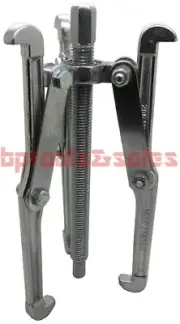 8" GEAR FLYWHEEL PULLEY REMOVAL 3-JAW HOOK PULLER IN OUTSIDE REVERSIBLE JAWS