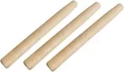 Yardenfun 3pcs Wooden Handle Replacement Garden Shovel Tool Handle Hoe Handle Shovel Accessory