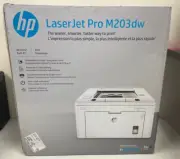 New HP LaserJet Pro M203dw Wireless Laser Printer
