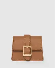 Caramel Mini Rachel Keyring Purse