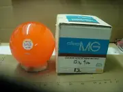 12 lb 9oz TW 3-1/2 NIB undrilled Mikasa MG Colour Acrylic Orange Bowling Ball W
