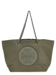 [Tory Burch] Tory Burch-Ella Chain Tote Verde-Donna OS Green