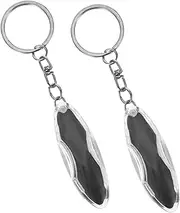 JECOMPRIS Automotive Static Remover Keychain 2pcs Portable Discharger Tool Car Static Electricity