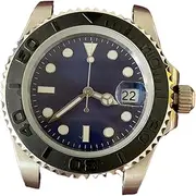 [UPMKUVZAQB] SUB Watch Automatic Movement 40mm Stainless Steel Case Men's Modification Accessories Blue Dial Luminous Pointer Ceramic Bezel Watch case