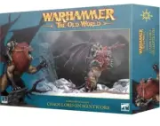 Chaos Lord On Manticore Age of Sigmar Slaves to Darkness Miniature Old World New
