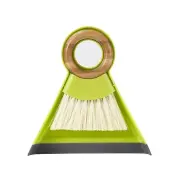 Tiny Team Mini Brush and Dustpan Set, Green