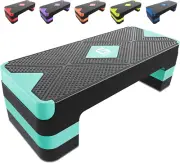 Aerobic Exercise Step, Adjustable Aerobic Stepper for Exercise, Workout Step Pla