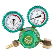 Oxygen Gas Bottle Regulators O2 Reducing Pressure Inhaler Acetylene Double Gauge Regulator Oxygen T green