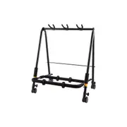 Hercules GS523B Plus Multi Guitar Stand Rack with Casters