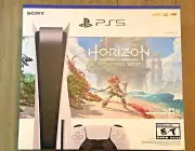New Sony PlayStation 5 (PS5) - 825GB - Horizon Forbidden West Bundle Ships Fast