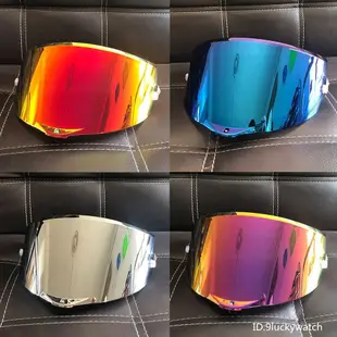 安全帽鏡片 適用AGV Pista GPRR Corsa RACE 3 全盔鏡片 機車全罩鏡片 遮陽頭盔鏡片 彩色電鍍片