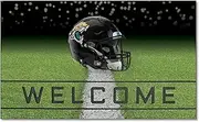 FANMATS 19947 Team Color Crumb Rubber Jacksonville Jaguars Door Mat