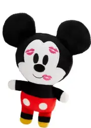 Disney Valentine Mickey Mouse Plush Cat Toy with Catnip, 6.5 Inch