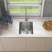 Sinber 16" Undermount Single Bowl Kitchen Sink with 304 Stainless Steel HU1517S