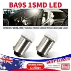 2PC BA9S LED W5W 2835 1SMD Car Wedge Tail Glove Box light 12V WHITE Dome light