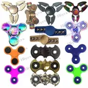 Kid toy Fidget Spinner Hand Finger EDC Tri Metal Focus ADHD Gyro Desk Autism toy