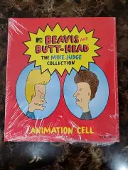 MTV Beavis and Butthead Production SEALED Animation Cel Officially Licensed