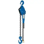 Draper Chain Lever Hoist Block & Tackle 3 Tonne Load Braking Double Pawls 82613