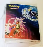Mini Card Binder Portfolio 60 Pages Koraidon Miraidon Pokemon TCG Collectible