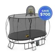 Springfree Large Oval Trampoline Bundle - Sports Bundle NEW