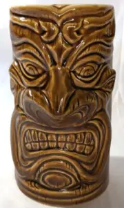 Gilligan's Siesta Key Florida heavy ceramic tall Tiki Mug