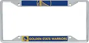 Golden State Warriors Team NBA Metal License Plate Frame for Front or Back of Car Officially Licensed (Up Close)