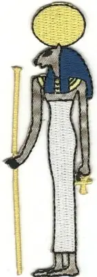 Egyptian Mythology Warrior Goddess Sekhmet Embroidered Iron on Sew on patch