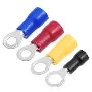Insulated Crimp Terminal Ring Spade Wire Connector 12-10 14-12 16-14 22-16 AWG