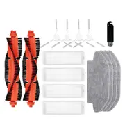 For Robot Mop 3c B106cn Replacement Spare Parts Main Brush Side Brush Hepa Filter Mop Cloths Rag