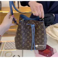 在飛比找Yahoo奇摩拍賣-7-11運費0元優惠優惠-【二手正品】LV M43569 Bleu Jean 牛仔佈藍