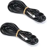 Ruimou 2PCS 5 Meters DS18B20 Temperature sensors Equipped with XH2.54-3Pin terminals, Waterproof Digital Temperature Probe sensors Compatible with Arduino, Raspberry, Pi