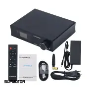 A80 80Wx2 MA12070 Digital Power Amplifier Bluetooth Hifi Amp for Speakers Black