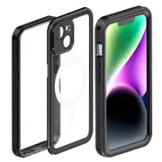 Philips Waterproof MagSafe Phone Case Drop Protection For iPhone 14 Plus Black