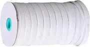KICHOUSE Mask Elastic Band DIY Mask Elastic Band for Replacement 9mm Wide 100 Yards Safe Practical