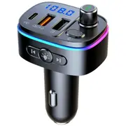 Handsfree FM Transmitter Wireless Bluetooth Car MP3 Adapter DUAL Fast Charger