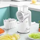 5 in 1 Vegetables Slicer Rotary Mandoline Vegetable Fruit Cutter Slicer Shredder