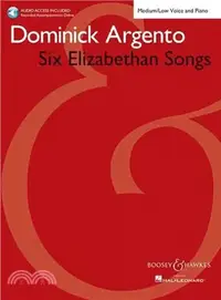 在飛比找三民網路書店優惠-Six Elizabethan Songs + Online