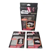 3 Millennium Falcon R2-D2 Snowspeeder Star Wars 3D Laser Cut Metal Model Kit NEW