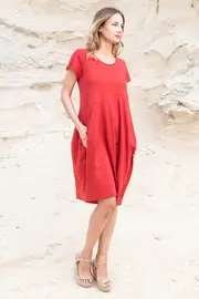 Essentials Jersey Dress--ORI-3001